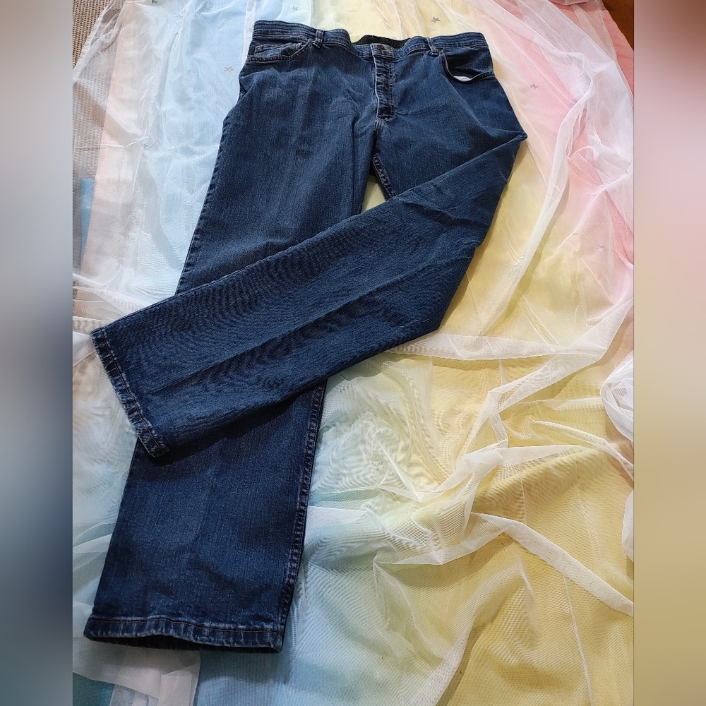 Wrangler, Regular fit Men's Blue Jeans,Size 38x30, pre-owned (5003)